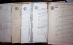 1748-1985, FISCAUX : importante collection de timbres