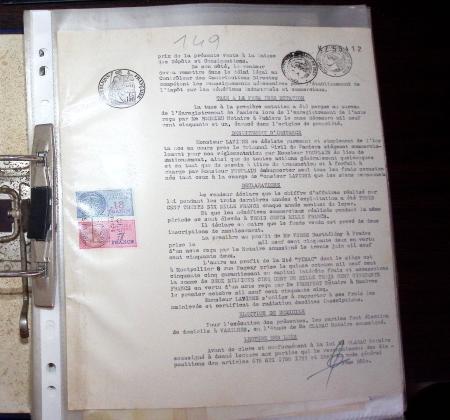 1748-1985, FISCAUX : importante collection de timbres
