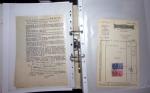 1748-1985, FISCAUX : importante collection de timbres