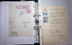 1748-1985, FISCAUX : importante collection de timbres