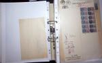 1748-1985, FISCAUX : importante collection de timbres