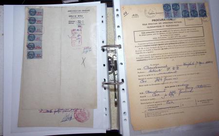 1748-1985, FISCAUX : importante collection de timbres