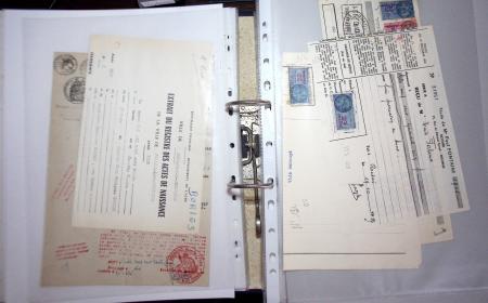 1748-1985, FISCAUX : importante collection de timbres