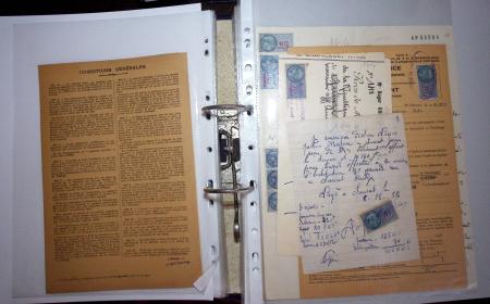 1748-1985, FISCAUX : importante collection de timbres