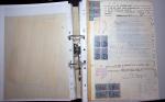 1748-1985, FISCAUX : importante collection de timbres