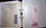 1748-1985, FISCAUX : importante collection de timbres