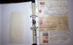 1748-1985, FISCAUX : importante collection de timbres