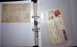1748-1985, FISCAUX : importante collection de timbres