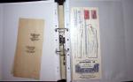 1748-1985, FISCAUX : importante collection de timbres