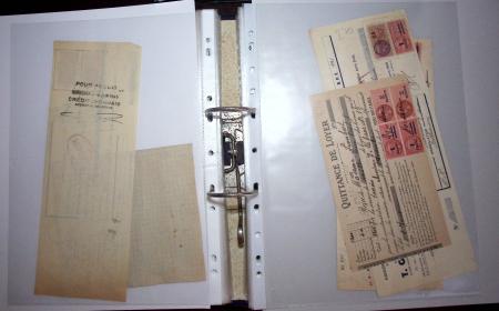 1748-1985, FISCAUX : importante collection de timbres