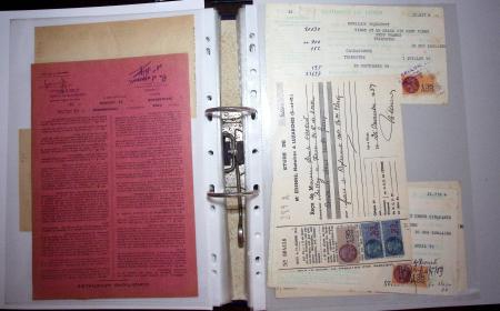 1748-1985, FISCAUX : importante collection de timbres