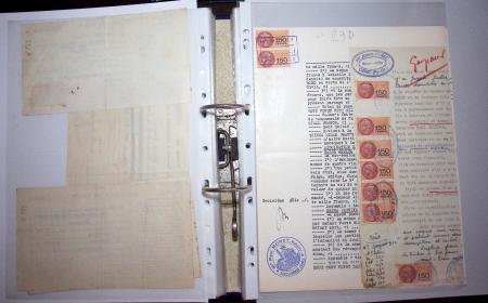 1748-1985, FISCAUX : importante collection de timbres