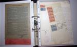 1748-1985, FISCAUX : importante collection de timbres