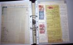 1748-1985, FISCAUX : importante collection de timbres