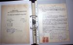1748-1985, FISCAUX : importante collection de timbres