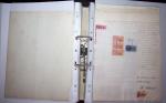 1748-1985, FISCAUX : importante collection de timbres