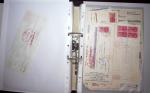 1748-1985, FISCAUX : importante collection de timbres