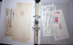1748-1985, FISCAUX : importante collection de timbres