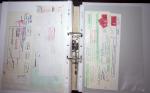 1748-1985, FISCAUX : importante collection de timbres