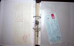 1748-1985, FISCAUX : importante collection de timbres