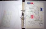 1748-1985, FISCAUX : importante collection de timbres