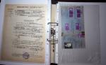 1748-1985, FISCAUX : importante collection de timbres