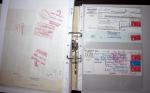 1748-1985, FISCAUX : importante collection de timbres
