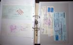 1748-1985, FISCAUX : importante collection de timbres