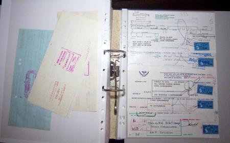 1748-1985, FISCAUX : importante collection de timbres