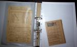 1748-1985, FISCAUX : importante collection de timbres