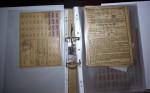 1748-1985, FISCAUX : importante collection de timbres
