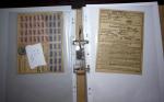 1748-1985, FISCAUX : importante collection de timbres