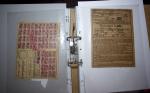 1748-1985, FISCAUX : importante collection de timbres