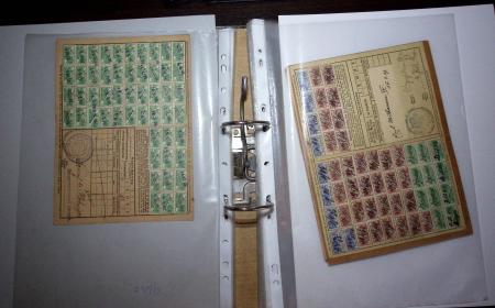 1748-1985, FISCAUX : importante collection de timbres