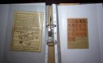 1748-1985, FISCAUX : importante collection de timbres