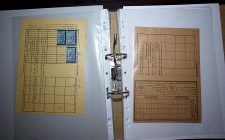 1748-1985, FISCAUX : importante collection de timbres