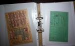 1748-1985, FISCAUX : importante collection de timbres