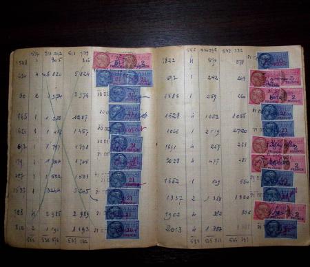 1748-1985, FISCAUX : importante collection de timbres