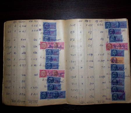 1748-1985, FISCAUX : importante collection de timbres