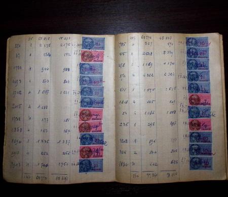 1748-1985, FISCAUX : importante collection de timbres