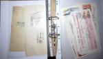 1748-1985, FISCAUX : importante collection de timbres