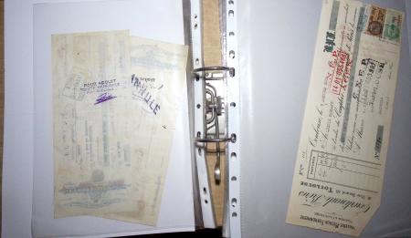 1748-1985, FISCAUX : importante collection de timbres
