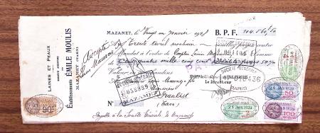 1748-1985, FISCAUX : importante collection de timbres
