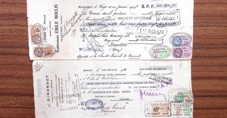 1748-1985, FISCAUX : importante collection de timbres