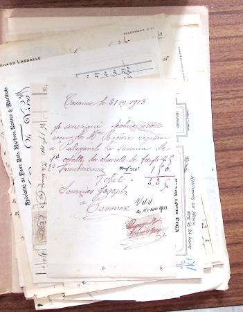 1748-1985, FISCAUX : importante collection de timbres