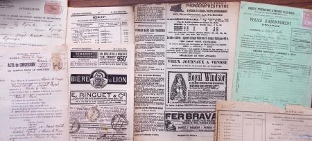 1748-1985, FISCAUX : importante collection de timbres