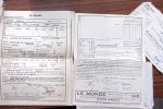 1748-1985, FISCAUX : importante collection de timbres