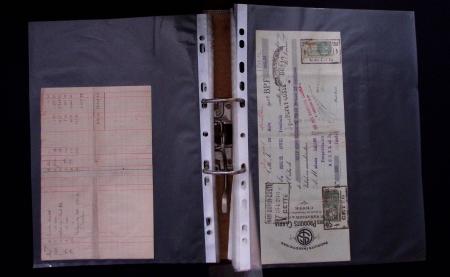 1748-1985, FISCAUX : importante collection de timbres