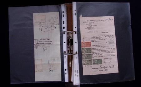 1748-1985, FISCAUX : importante collection de timbres