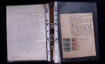 1748-1985, FISCAUX : importante collection de timbres